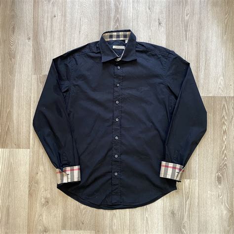 black burberry button up|burberry button up cheap.